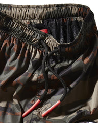 KIDS CAMO CHECKERED SWIM TRUNKS