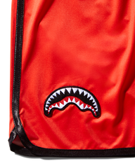 KIDS JAPAN WAVE SWIM TRUNKS (RED)