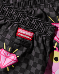 PINK PANTHER DIAMOND SHARK SWIM SHORTS